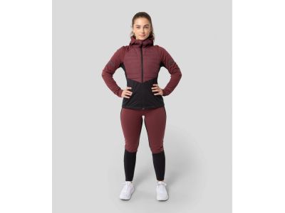 Johaug Concept Training 2.0 női dzseki, brownish red