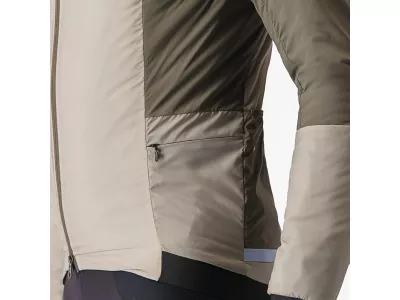Jachetă Castelli FLY Thermal, clay/tarmac