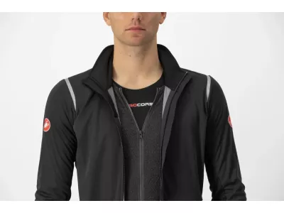 Castelli ALPHA DOPPIO RoS Jacke, hellschwarz