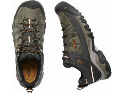 KEEN TARGHEE WP shoes, black olive/golden brown