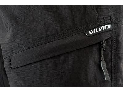 SILVINI Rango men&#39;s loose shorts black/lime