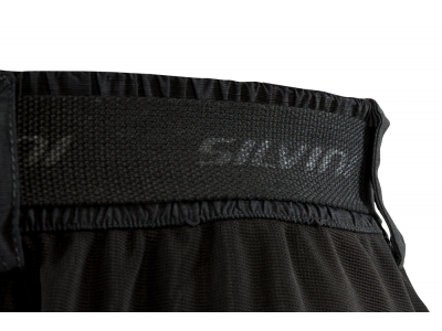 Pantaloni scurți largi pentru bărbați SILVINI Rango negru/lime