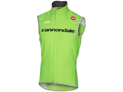 Cannondale Pro Cycling Team Windstopper Perfetto Weste grün