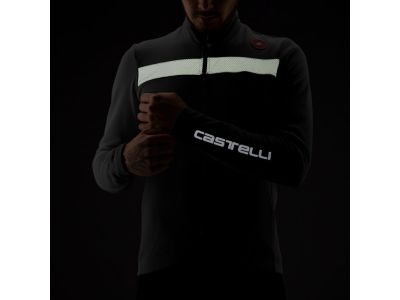 Castelli PURO 3 Trikot, Electric Lime/Schwarz