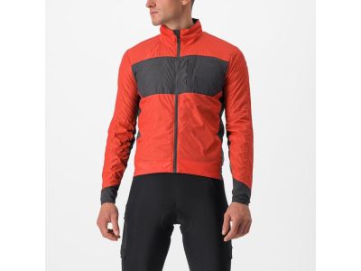 Castelli UNLIMITED PUFFY jacket, red/grey
