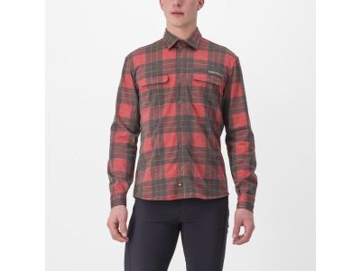 Castelli UNLIMITED FLANNEL Hemd, pompejanisches Rot