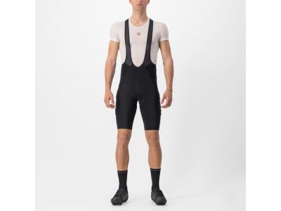 Castelli Unlimited Thermal Shorts mit Trägern, schwarz