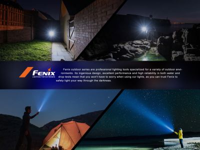 Fenix ​​​​PD40R V3.0 wiederaufladbare Taschenlampe