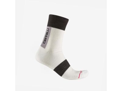 Castelli VELOCISSIMA THERMAL ponožky, biela