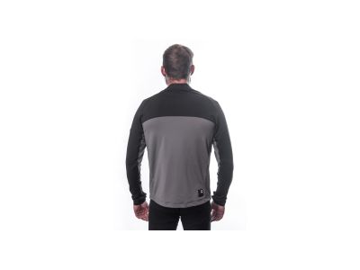 Sensor COOLMAX THERMO Sweatshirt, stahlgrau/schwarz