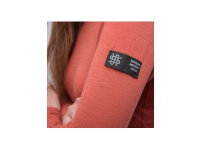 Sensor MERINO ACTIVE women&#39;s T-shirt, terracotta