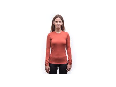 Koszulka damska Sensor MERINO ACTIVE, terracotta