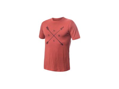 Sensor MERINO ACTIVE SNSR T-Shirt, Terrakotta