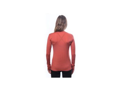 Sensor MERINO ACTIVE TRIGLAV Damen T-Shirt, Terrakotta