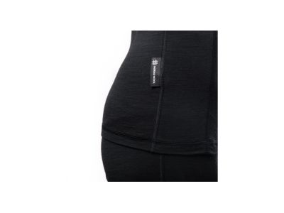 T-shirt damski Sensor MERINO AIR w kolorze czarnym