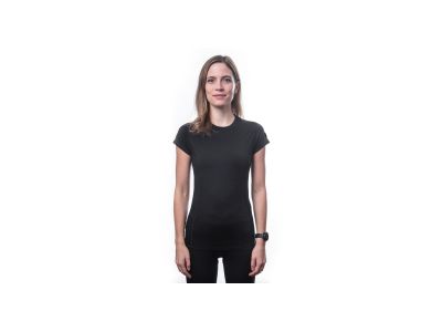 Sensor MERINO AIR Damen T-Shirt, schwarz