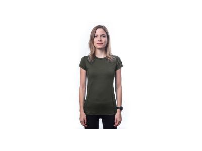 Sensor MERINO AIR női póló, olíva zöld