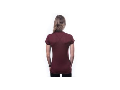Sensor MERINO AIR women&#39;s T-shirt, port red