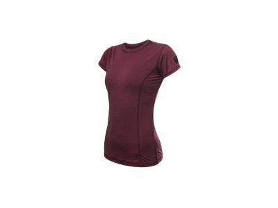 Sensor MERINO AIR women&amp;#39;s T-shirt, port red
