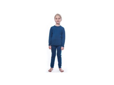 Zestaw dziecięcy Sensor MERINO AIR ciemnoniebieski