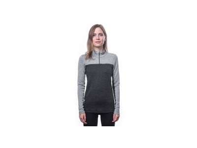 Sensor MERINO BOLD women&#39;s T-shirt, anthracite/cool gray