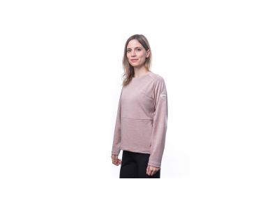 Sensor MERINO UPPER traveler women&#39;s sweatshirt, dusty pink