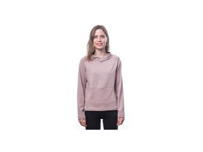 Sensor MERINO UPPER Traveler Damen-Sweatshirt, Altrosa