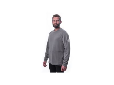 Sensor MERINO UPPER Traveller-Sweatshirt, grau