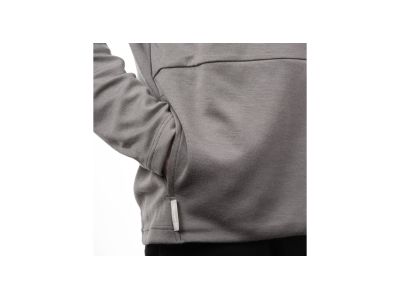 Bluza podróżna Sensor MERINO UPPER w kolorze szarym