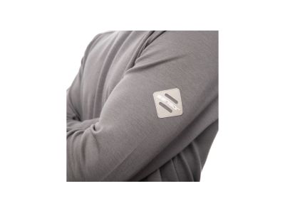 Bluza podróżna Sensor MERINO UPPER w kolorze szarym
