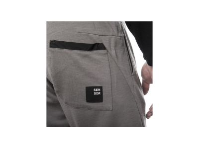 Sensor Merino Upper Traveller kalhoty, šedá