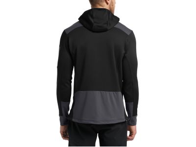 Haglöfs Astral Hood Sweatshirt, schwarz/dunkelgrau