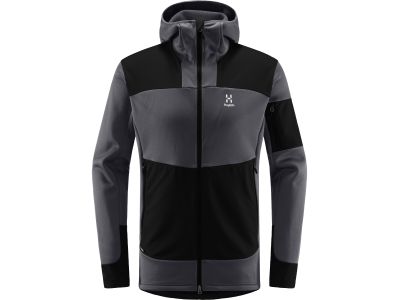 Haglöfs Astral Hood sweatshirt, black/dark grey