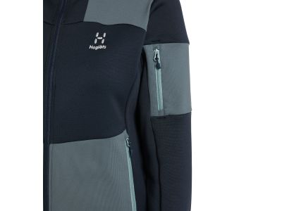 Haglöfs Astral Hood women&#39;s sweatshirt, dark blue/grey