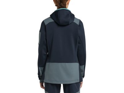 Haglöfs Astral Hood women&#39;s sweatshirt, dark blue/grey