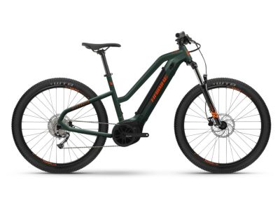 Elektryczny rower dziecięcy Haibike ALLTRACK 27,5, olive green/pomarańczowy
