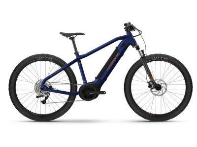 Bicicletă electrică Haibike AllTrack 4 29, cool blue/leather