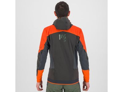 Karpos ALAGNA PLUS EVO jacket, spicy orange/black sand