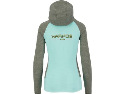 Karpos CAMOSCIO women&#39;s sweatshirt, aqua ski/thyme