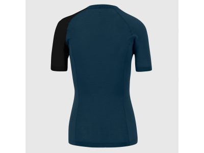 Karpos Dinamico Merino 130 women's thermal T-shirt, midnight/black