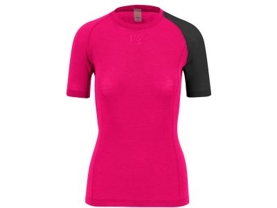 Karpos DINAMICO MERINO 130 Damen T-Shirt, rosa/schwarz