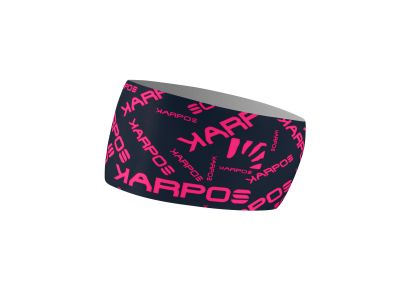 Karpos FALSE headband, vulcan/pink