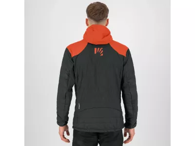 Karpos Lyskamm Evo jacket, black sand/spicy orange
