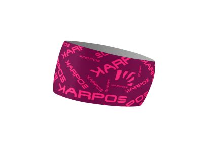 Karpos PELMO headband, boysenberry/pink