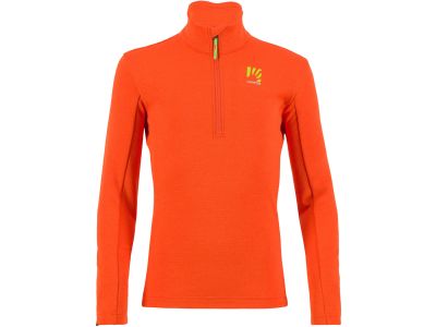Karpos PIZZOCCO KID HALF-ZIP children&amp;#39;s sweatshirt, spicy orange