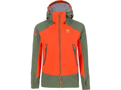Karpos STORM EVO jacket, Spicy Orange/Thyme