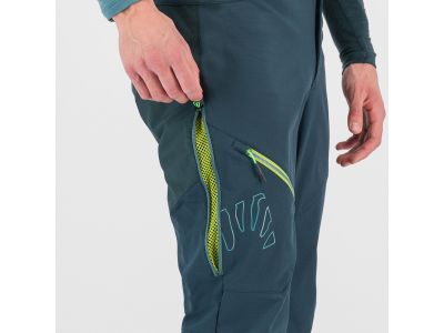 Pantaloni Karpos VAL VIOLA WINTER, forest/kiwi colada