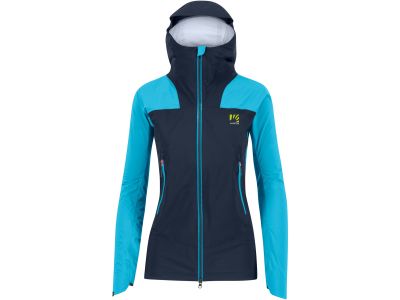 Karpos VALSESIA SHELL women's jacket, vulcan/blue atoll