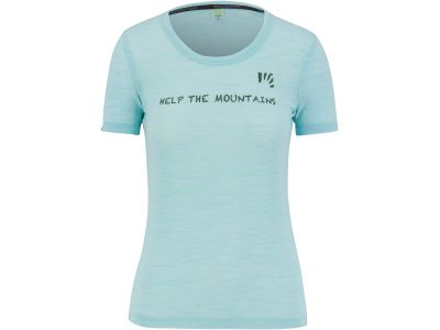 Karpos VANOI MERINO women&amp;#39;s t-shirt, aqua ski