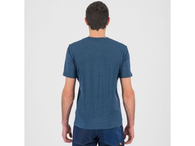 Cămașă Karpos VANOI MERINO, midnight/diva blue